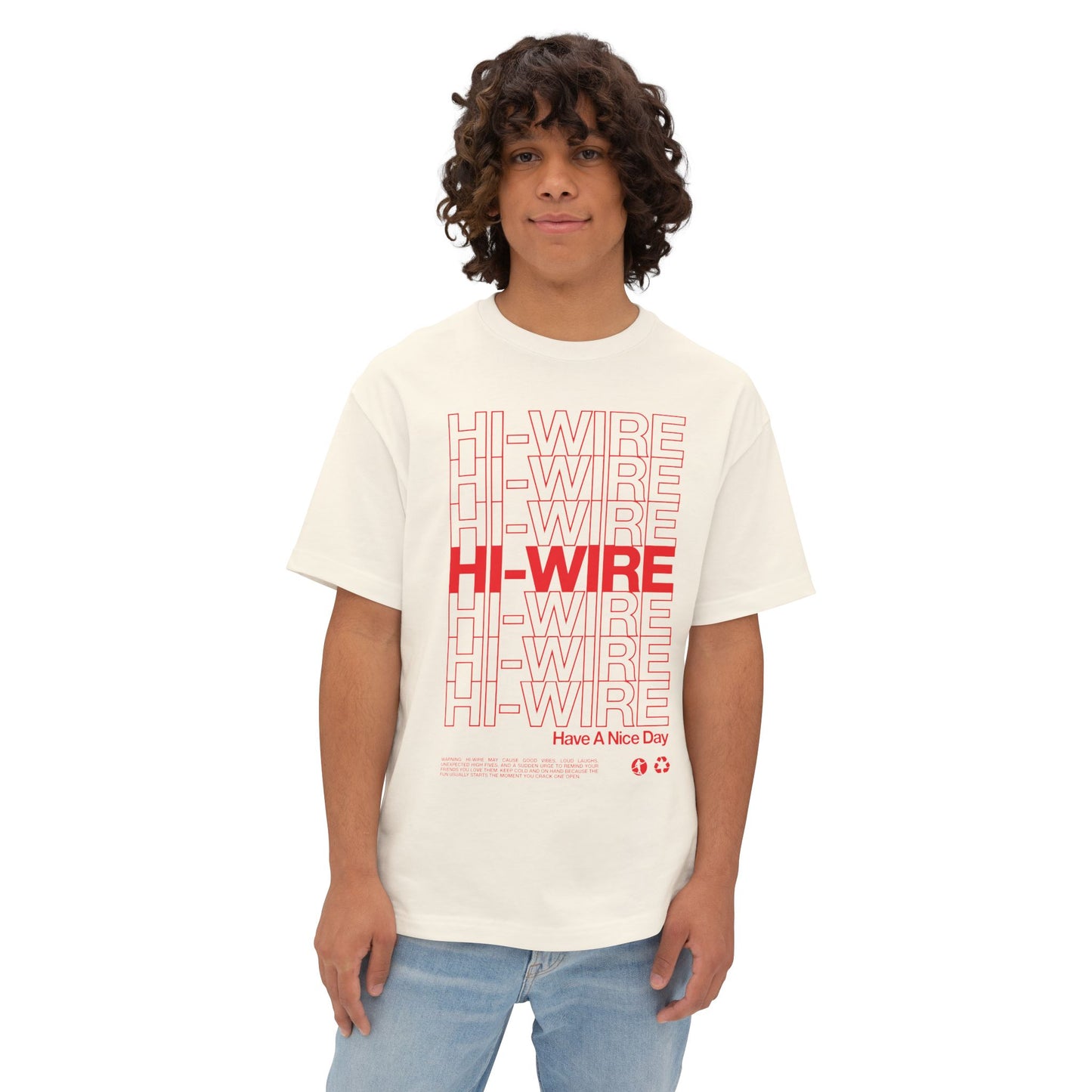 Hi-Wire Brewing | Bodega Bag Oversized Tee