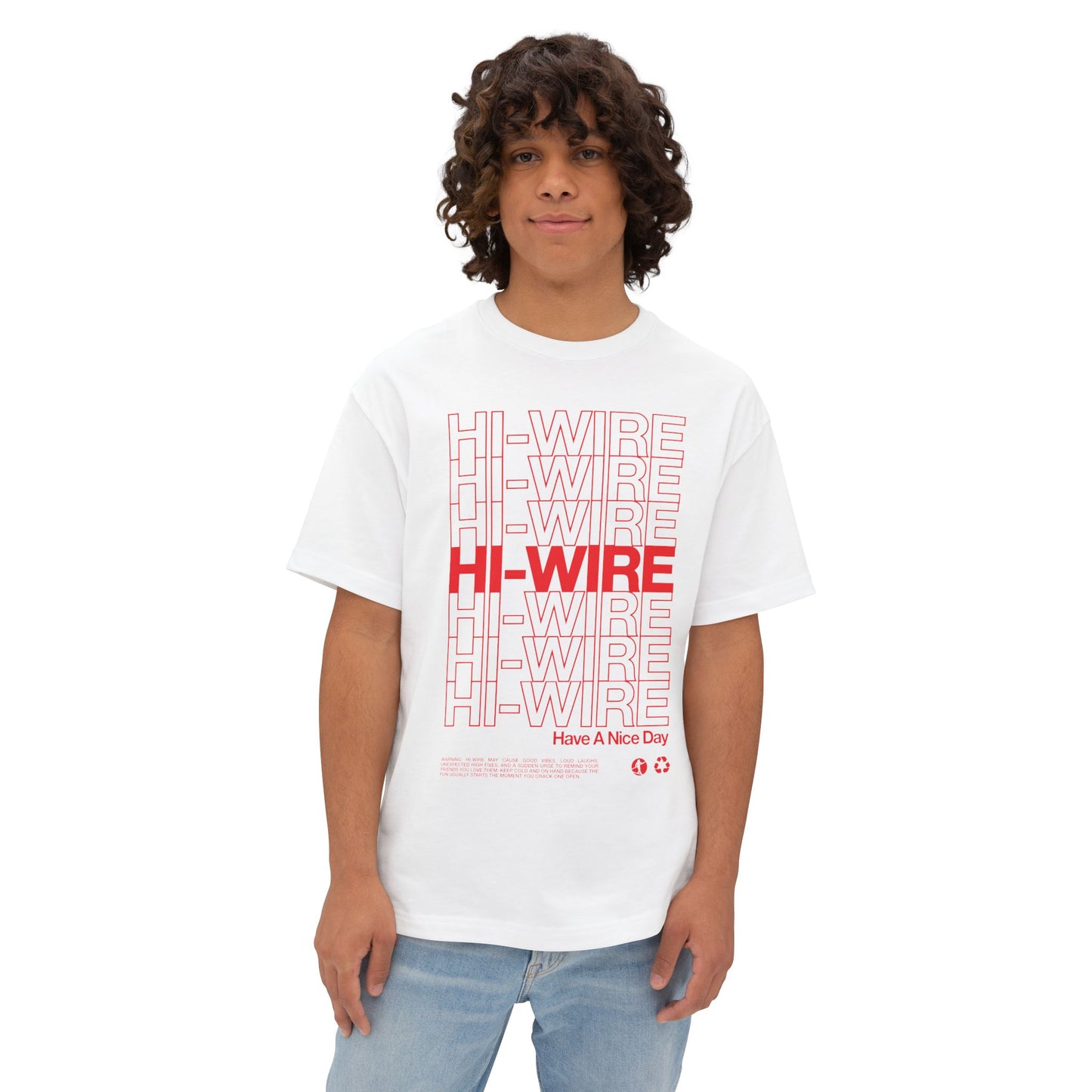 Hi-Wire Brewing | Bodega Bag Oversized Tee