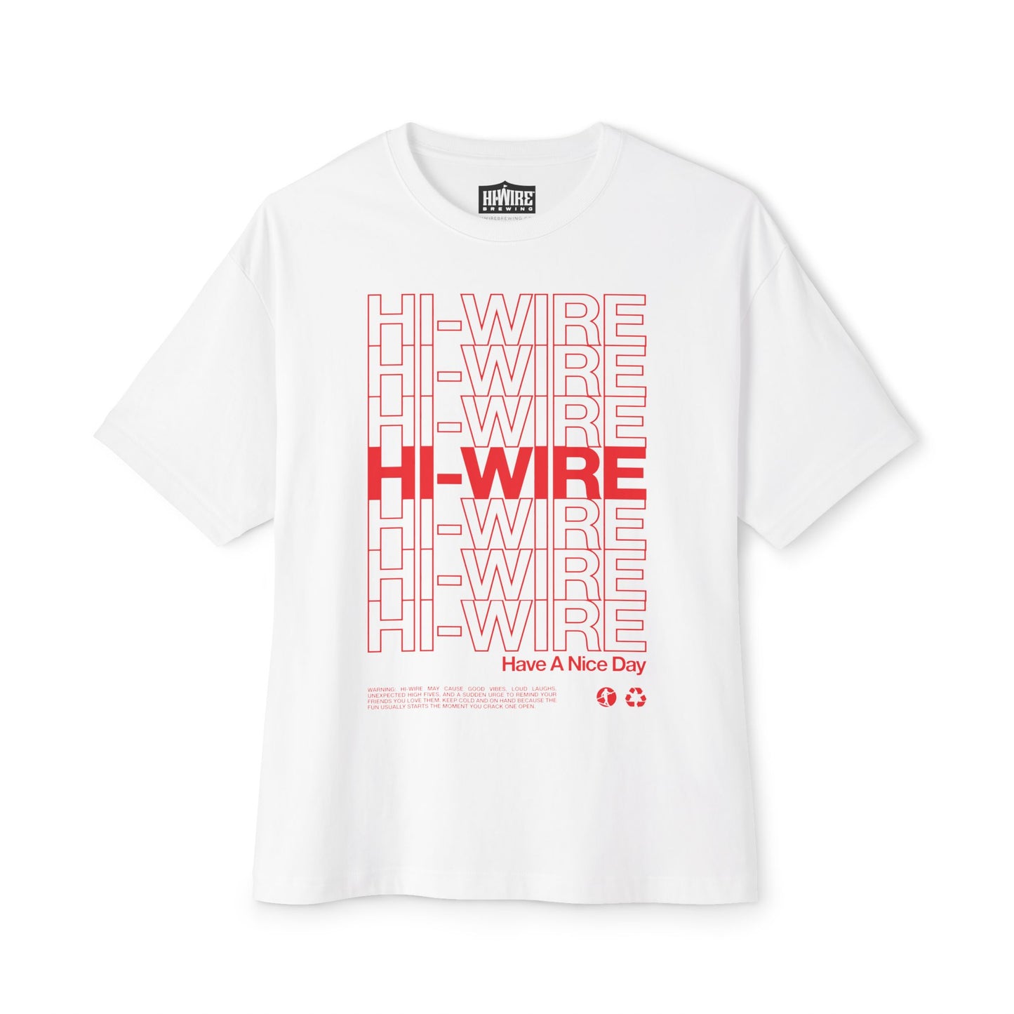 Hi-Wire Brewing | Bodega Bag Oversized Tee