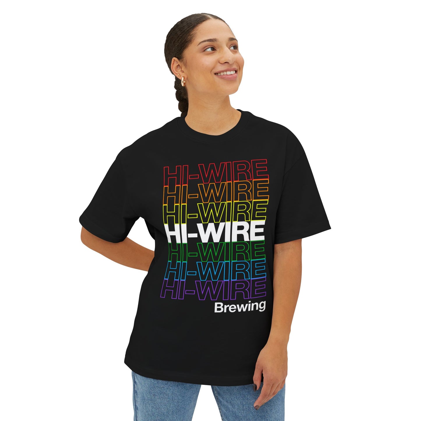 Hi-Wire Brewing | Bodega Bag Oversized Tee