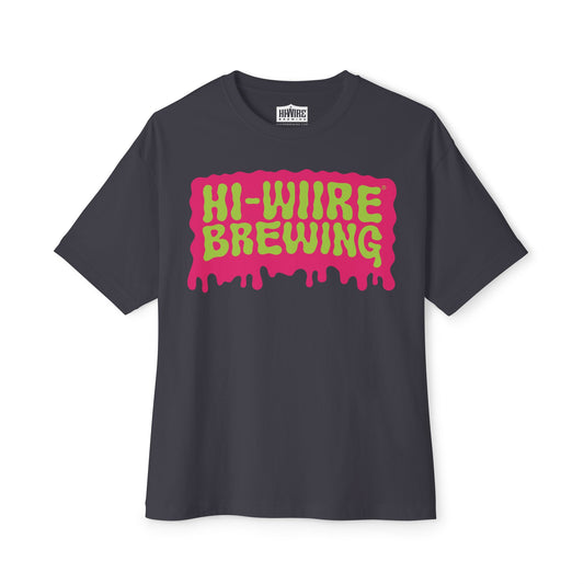 Hi-Wire Slime Logo Oversized Tee